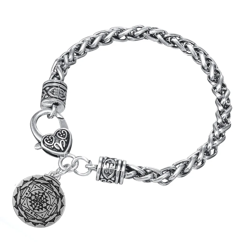 Dwapara Sri Yantra индийский кулон богини тантрическая Йога ювелирные изделия оптом