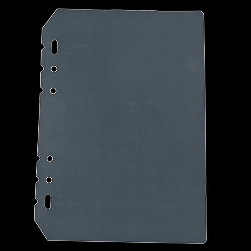 1 шт. A5 A6 PP матовые страницы планировщика разделительная пластина Diario Binder Planner