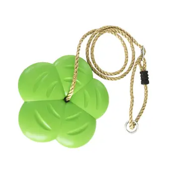 

Children Swing Disc Toy Seat Kids Swing Round Flower Rope Swings Outdoor Playground Hanging Garden Play Swing Seat