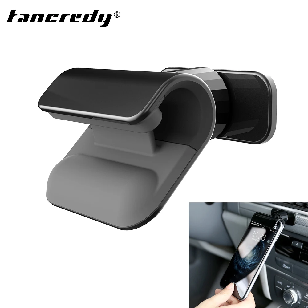 

Tancredy Universal Car Phone Holder For Phone Within 7 inches 360 Degree Phone Bracket Paste Type For iPhone/Huawei/Google/LG