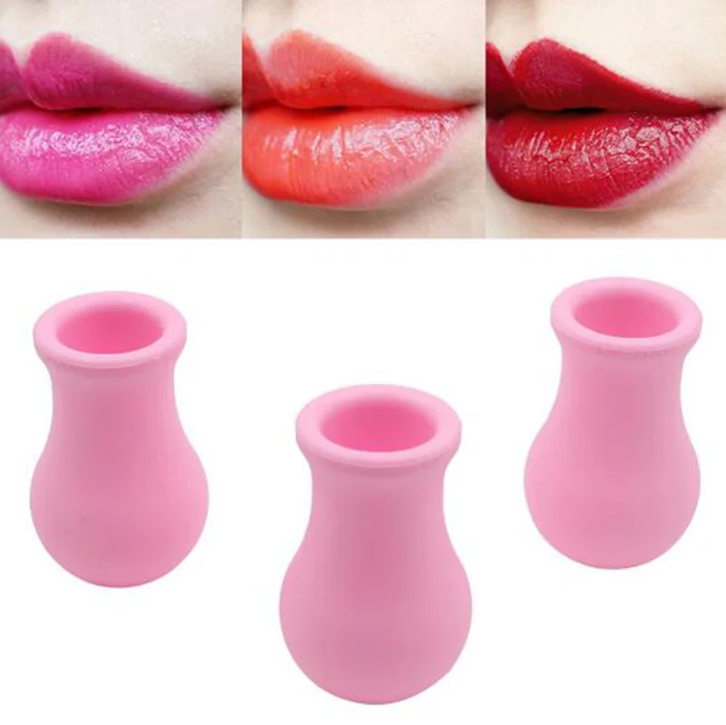 

2019 New Fashion Tools Beauty Fashion Sexy Pumps Women 1 Pcs Lip Plumper Silicone Gifts Round Makeup Device Increase Cosmetics
