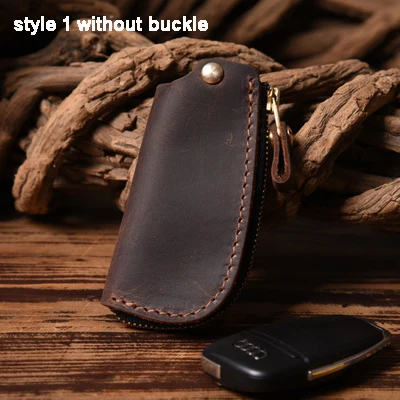 Vintage Genuine Leather Key Holder and Organizer