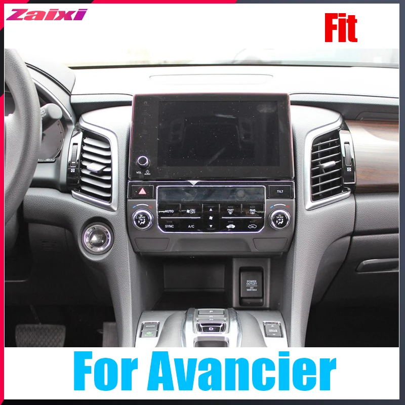 Sale ZaiXi 10.4" Tesla Type Android For Honda Avancier 2016~2019 Car Android DVD Player Navigation GPS Radio Multimedia system 3