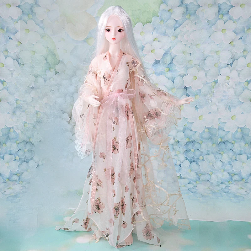 Одежда для 1/3 BJD кукла 62 см изысканный цветочный халат Высокое качество Ледяной SD
