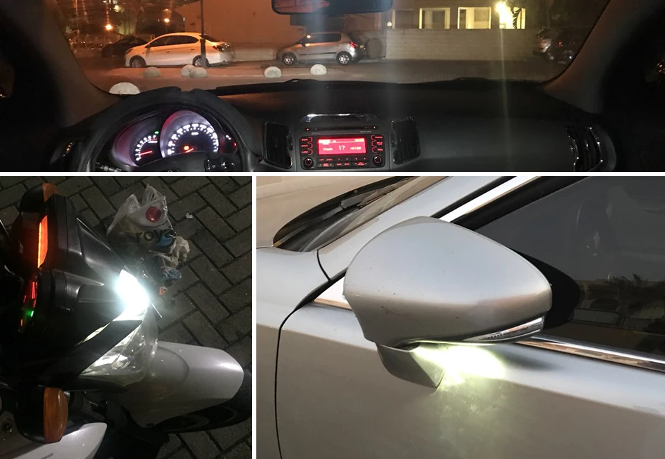 2PCS Car Styling Car Auto LED T10 194 W5W Canbus 10 SMD 5630 LED Light Bulb No Error LED Light Parking T10 LED Car Side Light (1)
