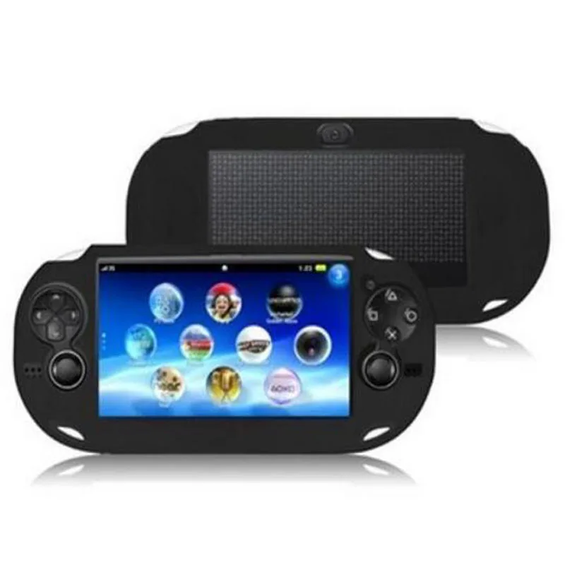 

TPU Silicone gel Soft Protective Cover Shell for Sony PlayStation Psvita PS Vita PSV 1000 Console Full Body Protector Skin Case