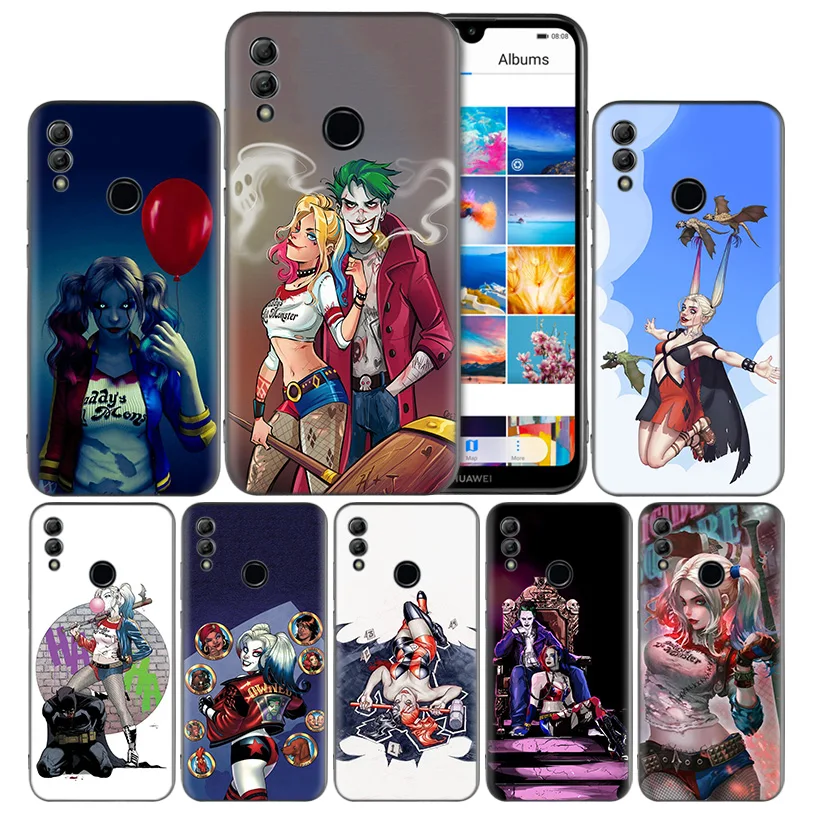 

Harley Quinn Suicide Squad JokSilicone Case Cover for Huawei Honor 8X 8C 8A 8S 10 10i 20i 20 Play Y9 Y7 Y6 Y5 Lite Pro 2018 2019