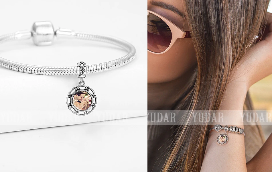 rhodium-925-sterling-silver-round-filigree-shape-dangle-photo-charm-for-bracelet-YDS-1119-2