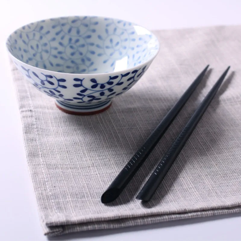 Новые природные экологические бамбуковые палочки для еды набор из 5 пар японский деревянный лак палочки для еды подарочный набор