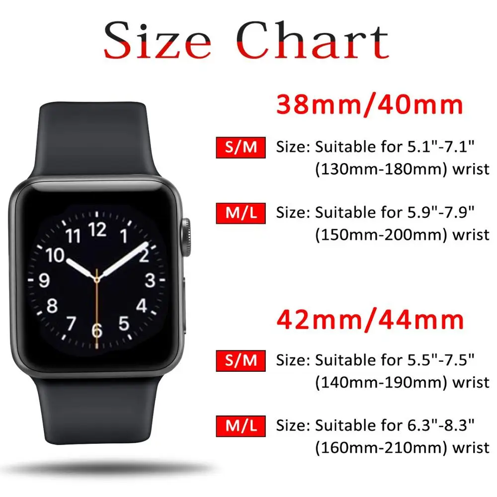 Ремешок для часов Apple Watch 38 мм 40 42 44 силиконовый сменный ремешок iWatch браслеты Series 5 4