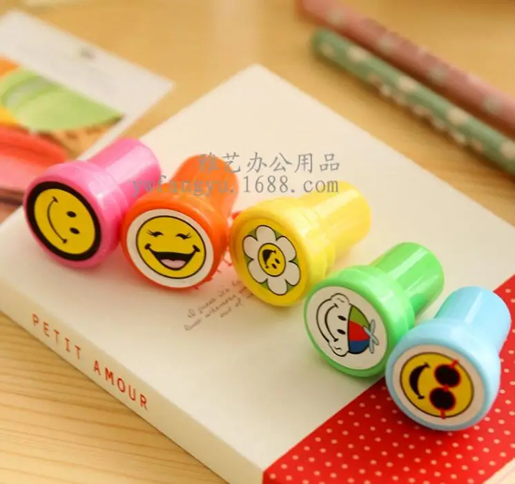 6 шт. Детская сумка для подарка на день рождения|stamp kids|self-inking stampkids stamps |