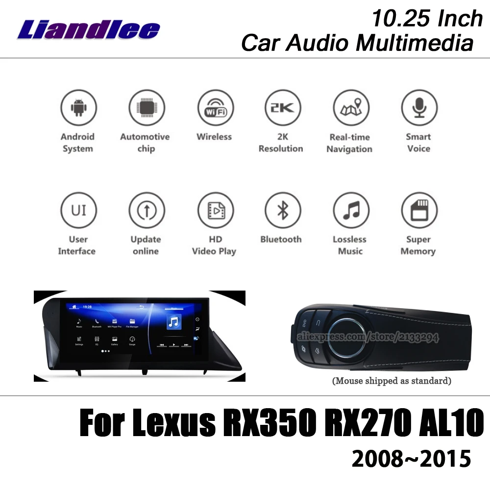 Автомобильный Android gps навигационная мультимедийная система для Lexus RX350 RX270 AL10 2008~ 2012 2013 Радио HD экран дисплей ТВ