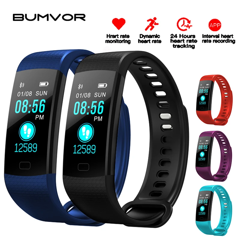 y5 smart watch activity heart rate tracker review