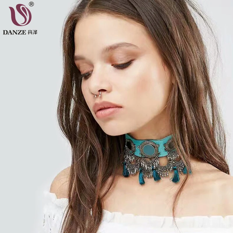 Buy DANZE 2 Colors Boho Gothic Moon Geometric Alloy
