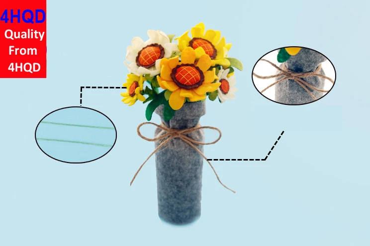 Имитация букета поддельный цветочный горшок посадки гостиной украшения ручной работы DIY Изготовление взрослых креативный Материал Упаковка