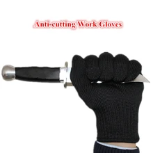 Металлическая сетка, проволока из нержавеющей стали, для защиты рук, дышащие, защитные, анти-резка, рабочие перчатки, товары для безопасности на рабочем месте, guantes