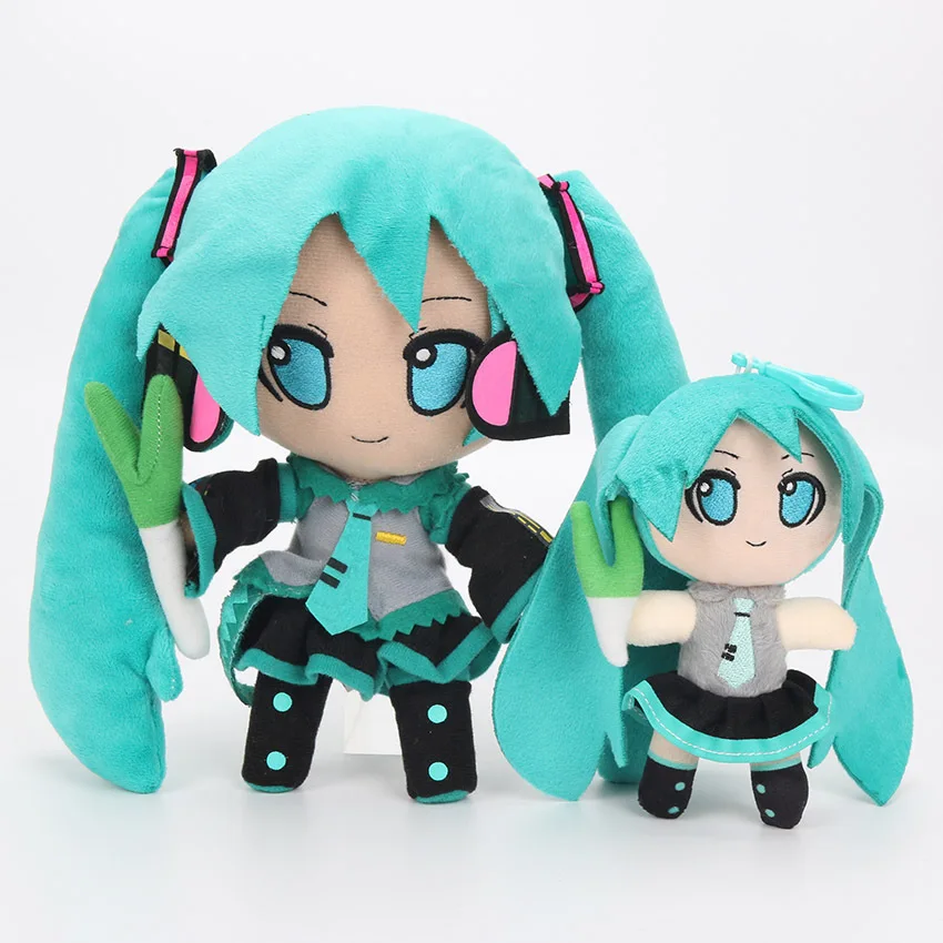 

Hatsune Miku Vocaloid Plush Toy Stuffed Soft Dolls Smile Hatsune Miku Doll Baby Toys Great Gift