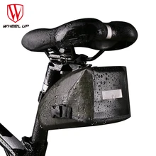 WHEEL UP Professional Upgrade Large Capactity Refleative Waterproof MTB Mountain Bike Cycling Saddle Bag Bicycle Accessories