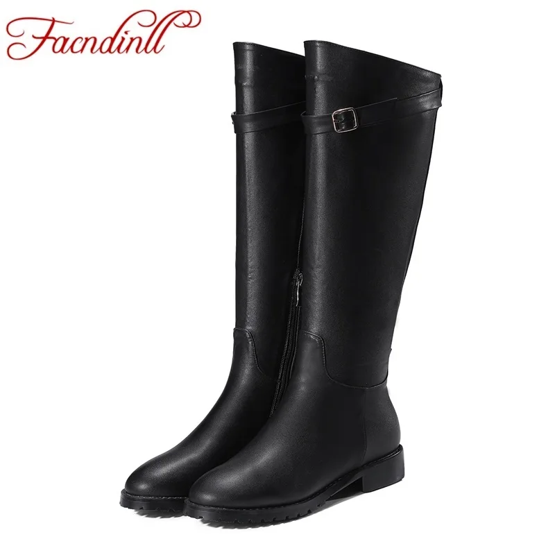 Cuero Plataforma Zapatos Alto Red De Mujer Hasta Altas wine Invierno Botas Otoño Tacón Pu Facndinll Black Para Suave Negras Gran Tamaño La Rodilla XnZXxP7