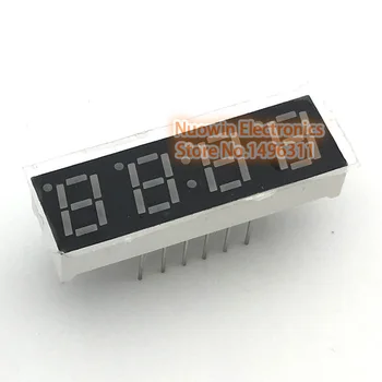 

5pcs 7 segment Common Anode 4 Bit digital Tube 0.28" 0.28in. Red LED Display 7 segmentos LED Digital tube