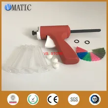 Качество 10cc/ml ручной шприц пистолет эпоксидный клееевой пистолет один жидкий клеевой пистолет с дозатором иглы