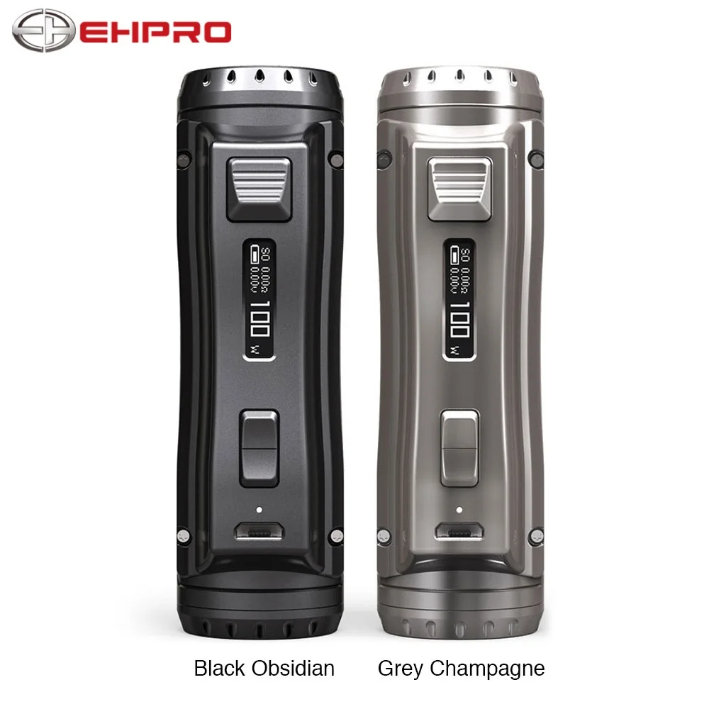 

Original Ehpro Cold Steel 100 120W TC Box MOD with 0.0018S Ultrafast Firing Speed & Online Software Update