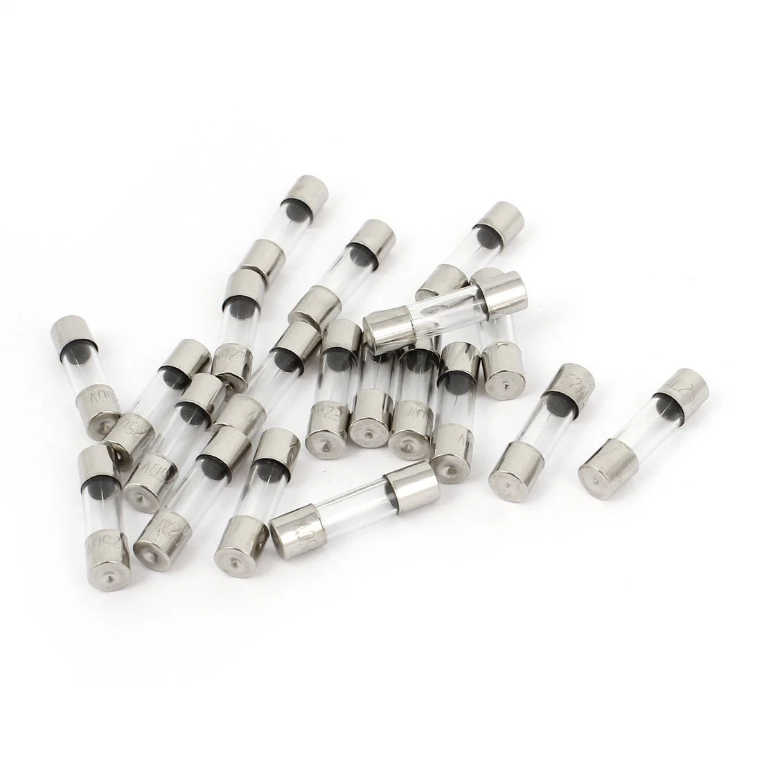 Aexit 20 pcs 250 V 3 A F3al Quick Action rapide Tube en verre fusibles 5 mm x 20 mm 304U507