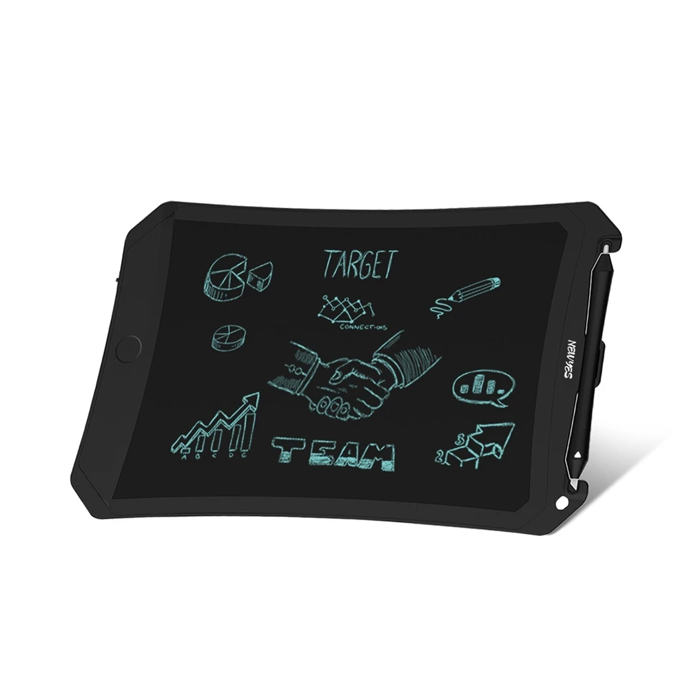 NEWYES 8 5 Chrismas Kids Gifts Paperless Portable Blue Robot Pad eWriter Electronic Toys Doodle Pad LCD Writing Tablets