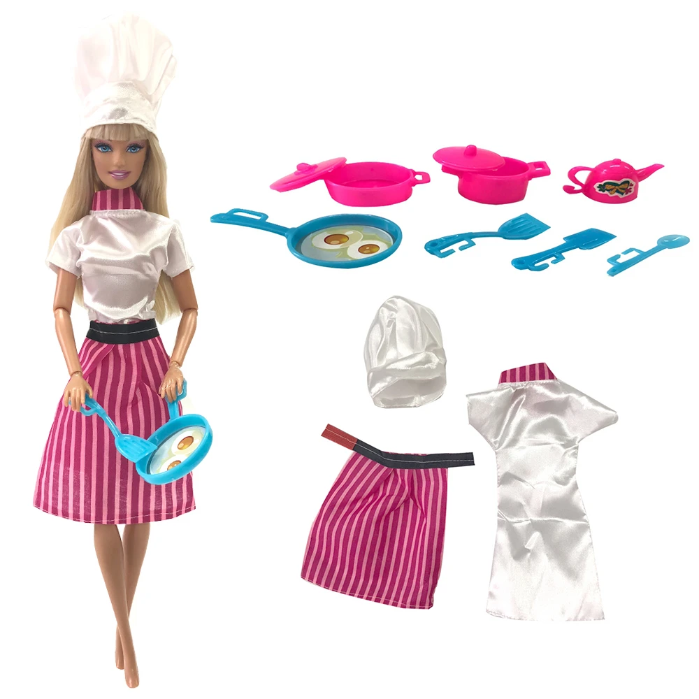 barbie playing set
