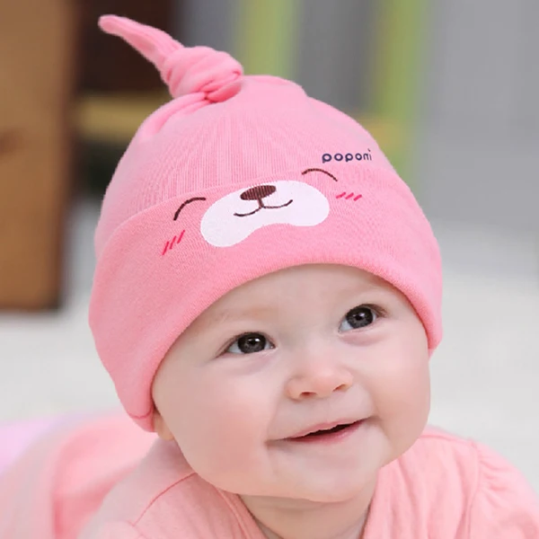 baby hats cotton baby hats newborn 9 colors cartoon baby girl boy new baby girl pic