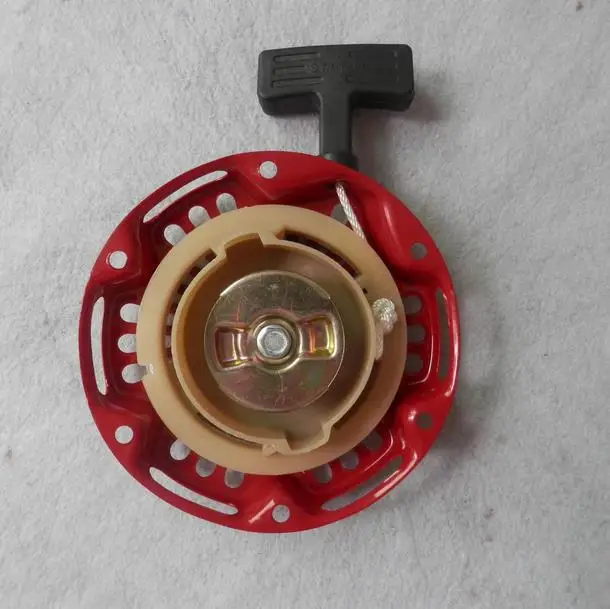 

RECOIL STARTER ASSY OD 149MM 6 HOLES FOR CHINESE 152F VERTICAL 154F 4 STROKE ENGINE PULL START REWIND ROPE HANDLE ASSEMBLY