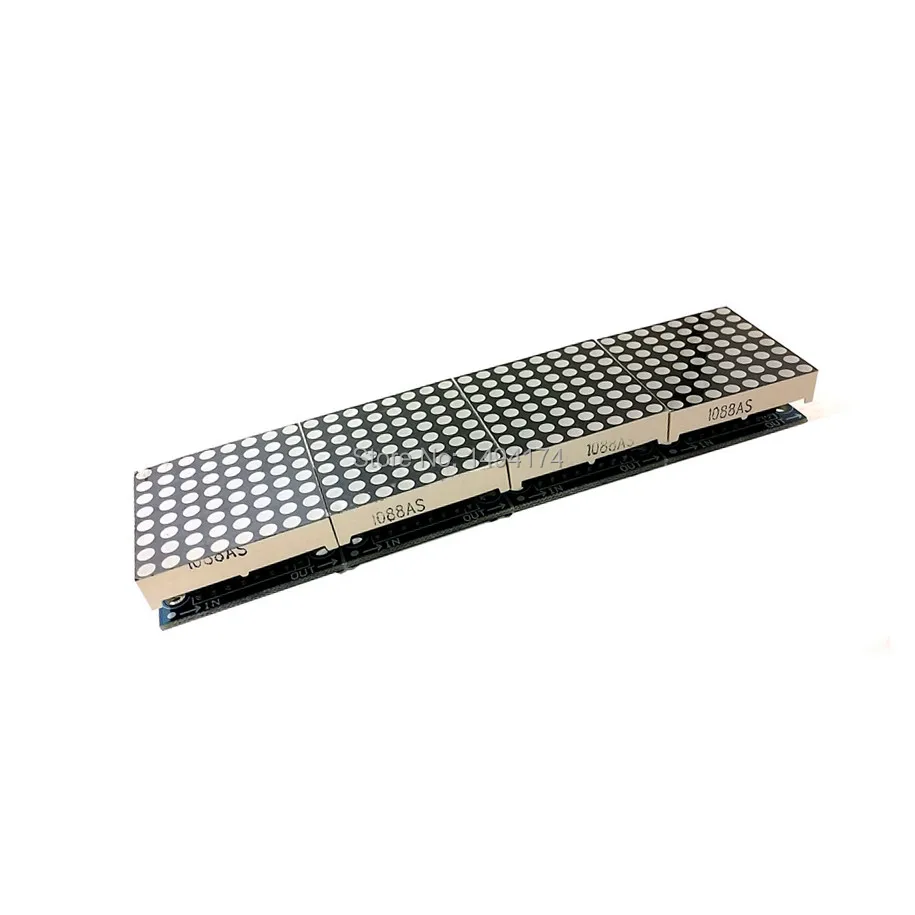 WQScosea Q8S 258 MAX7219 Micro control ler 4 в 1 цифровой светодиодный дисплей с 5P линейной точечной