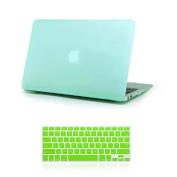 

Frosted Surface Matte hard Cover Case+keyboard Cover For Apple Macbook Air 11 Air 13 Pro Retina Touch Bar & ID 12 13 15 inch