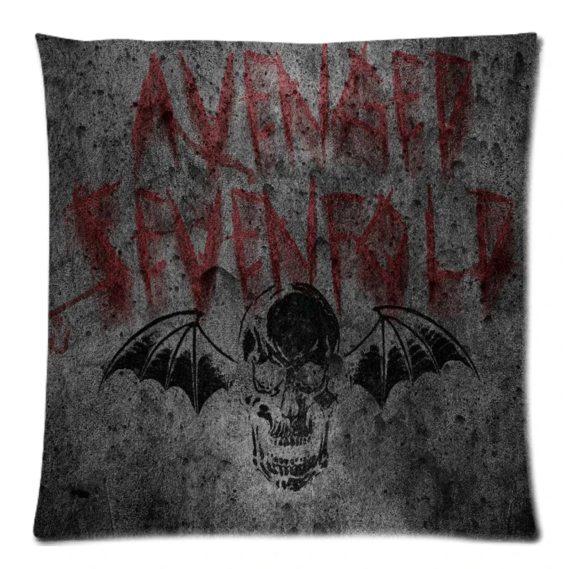 

Avenged Sevenfold&A7X Pattern Twin Side Printed Cushion Cover&Cotton Linen Pillowcase 17.7"X17.7"(45 X 45CM)