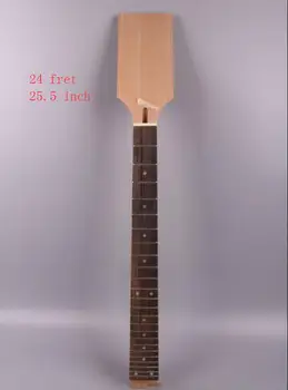 

Electric guitar neck paddle 24 Fret 24.75" Truss Rod Mahogany Solid wood New