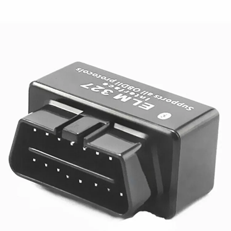 Горячая продажа черный Мини ELM327 V2.1 Bluetooth OBD II OBD2 ELM 327 для IOS/Android считыватель кодов