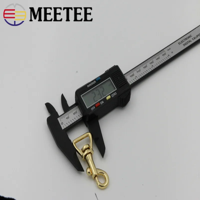Meetee 2шт 15 мм металлическая скоба с собачкой из цинкового сплава DIY Швейные