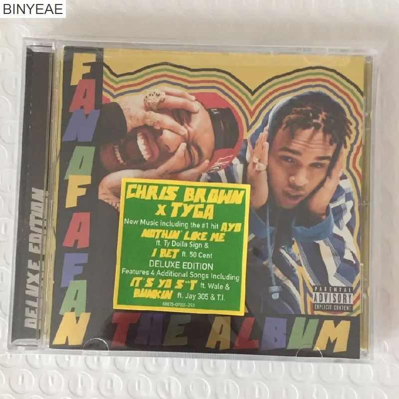 BINYEAE Ново CD сделать село: крис BROWN F de um делать альбом Deluxe Дискотека [frete grtis]|Сумки