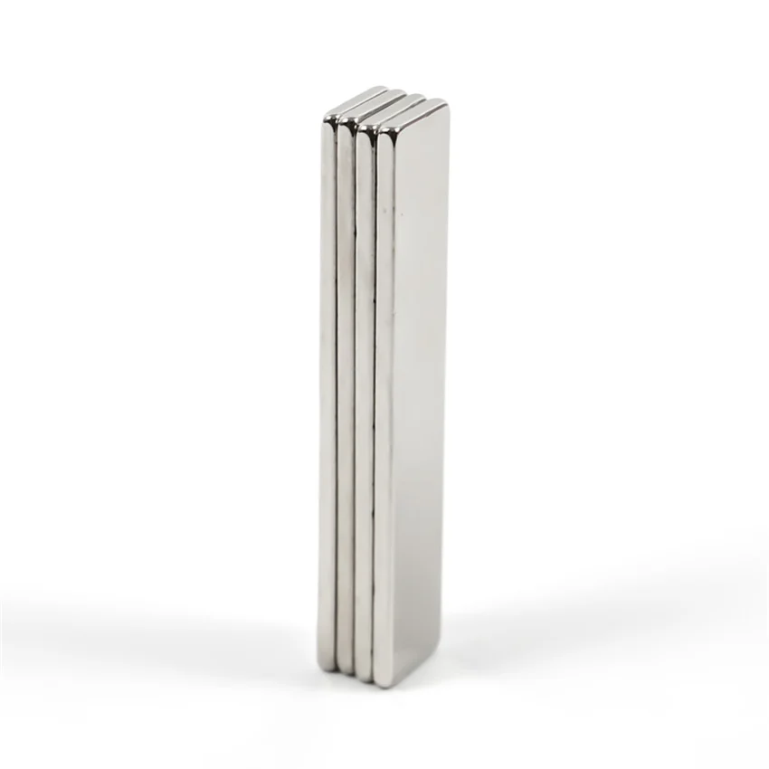 U-JOVAN 4pcs 50 x 10 2 mm N35 Super Strong Small 50*10*2mm Neodymium Magnets Rare Earth Powerful Magnet | Обустройство дома