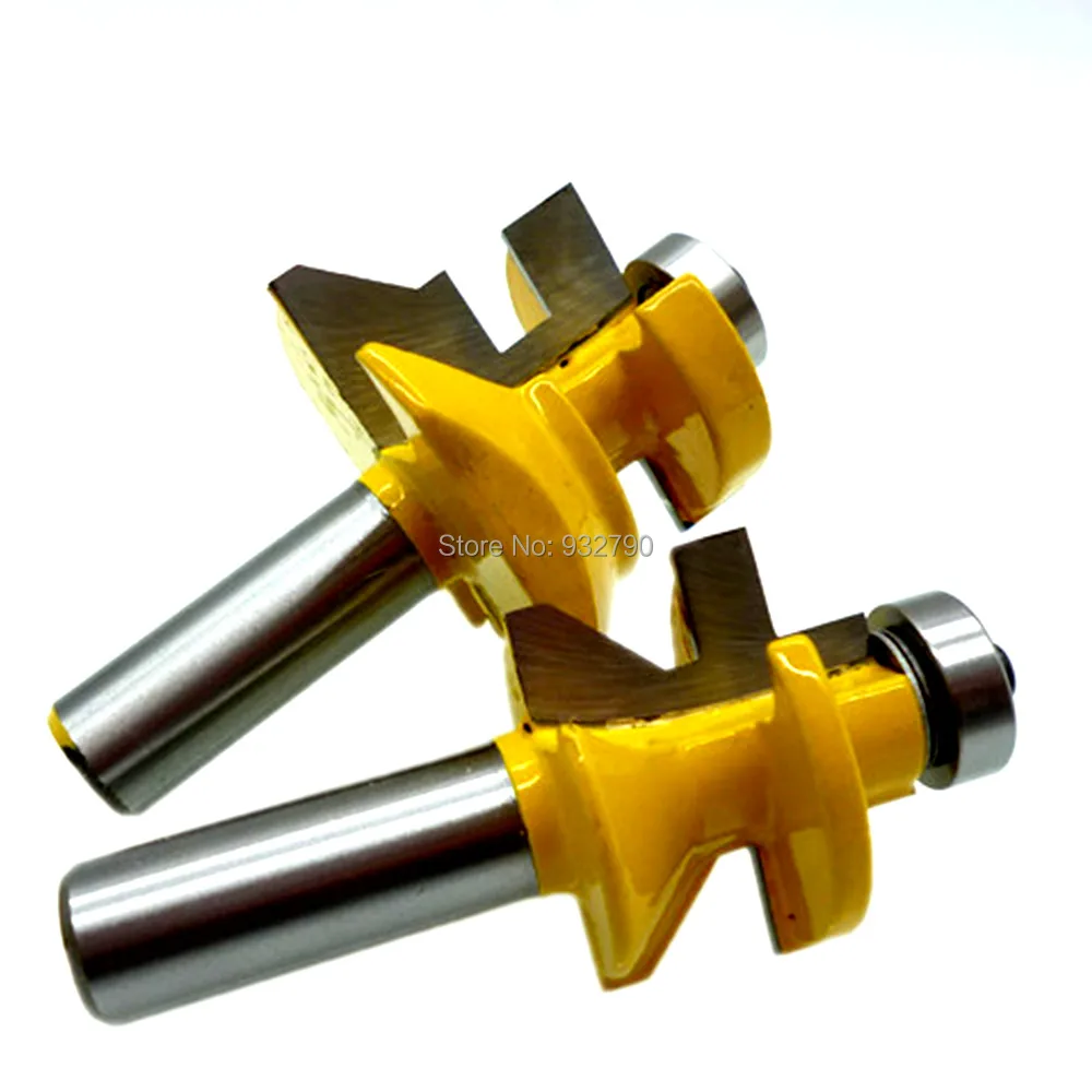 2pcs 1/2 Inch Shank Trim Trimmer Worktop Laminate Cutter Router Bit