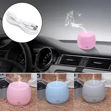 Colorful Mini Portable USB Air Aroma Diffuser Essential Oil Purifier Freshener Humidifier for Office Home Auto Car Humidifiers