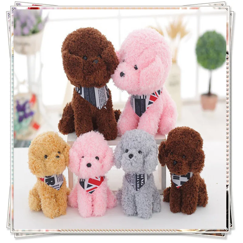 Miccidan Dog toys for children kawaii minions ty dolls dog valentine