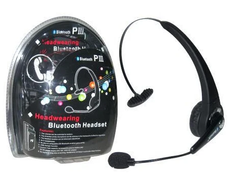 

for PS3 Bluetooth wireless single ear headweraing bluetooth 2.0 Gaming Headset headphone for ps3 for iPhone for Android Phones