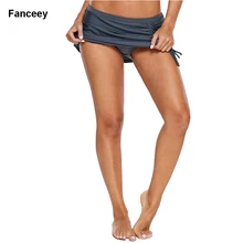 Летние пляжные шорты для плавания, женские плавки бикини, сексуальные бразильские трусики бикини, одежда для плавания, трусы для плавания, женские плавки, юбка для плавания