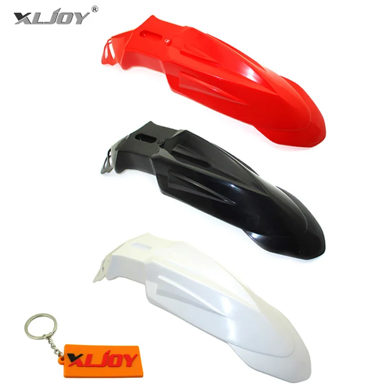 Red XLJOY Front Fender for Honda Yamaha Suzuki Kawasaki KTM Dirt Bike Supermoto