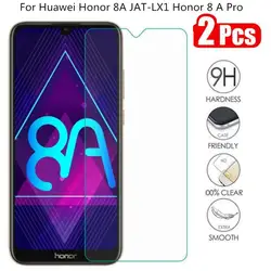 2 шт. Honor 8A Pro Стекло Экран Защитная крышка из закаленного Стекло для huawei Honor 8A JAT-LX1 JAT LX1 8 защитным Стекло пленка