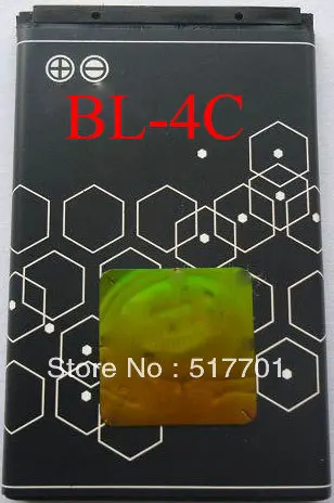 ALLCCX Высокое качество батареи мобильного телефона BL-4C для Nokia 1265 2652 3500 3500C 6102 6102i 6125