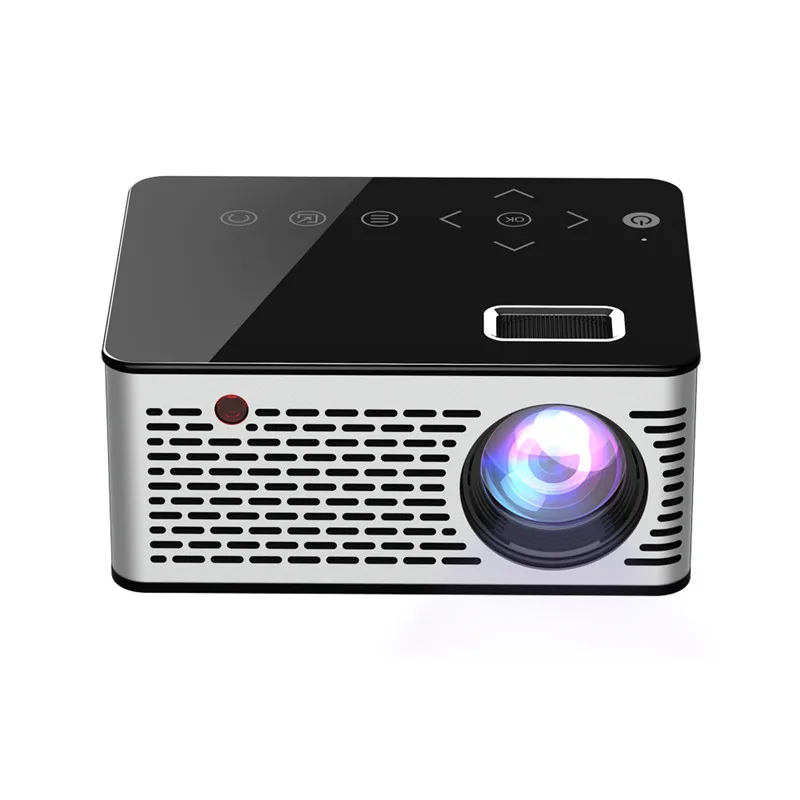Новинка 2019 Мини проектор T200 Full HD 1080P домашний мультимедиа аксессуары Поддержка USB