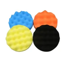 3/4/5/6/7 Inch Car Paint Cleaner Buffing Sponge Polishing Pad Hand Tool Kit For Car Polisher Wax