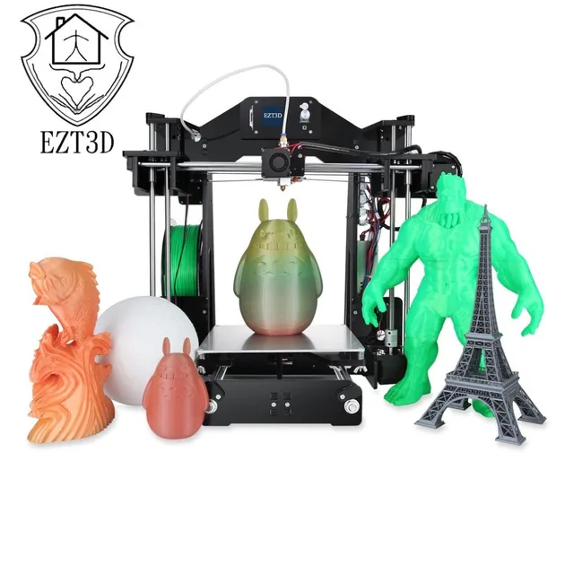 Special Price EZT Z1+L 1.44-Inch LCD Display 3D Printer 2-in-1 Laser Engraving Machine PLA ABS Filament 3D Printer with Cooling Fan For Window